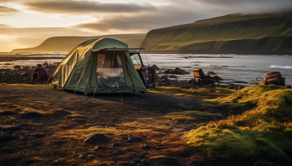 Camping en Islande